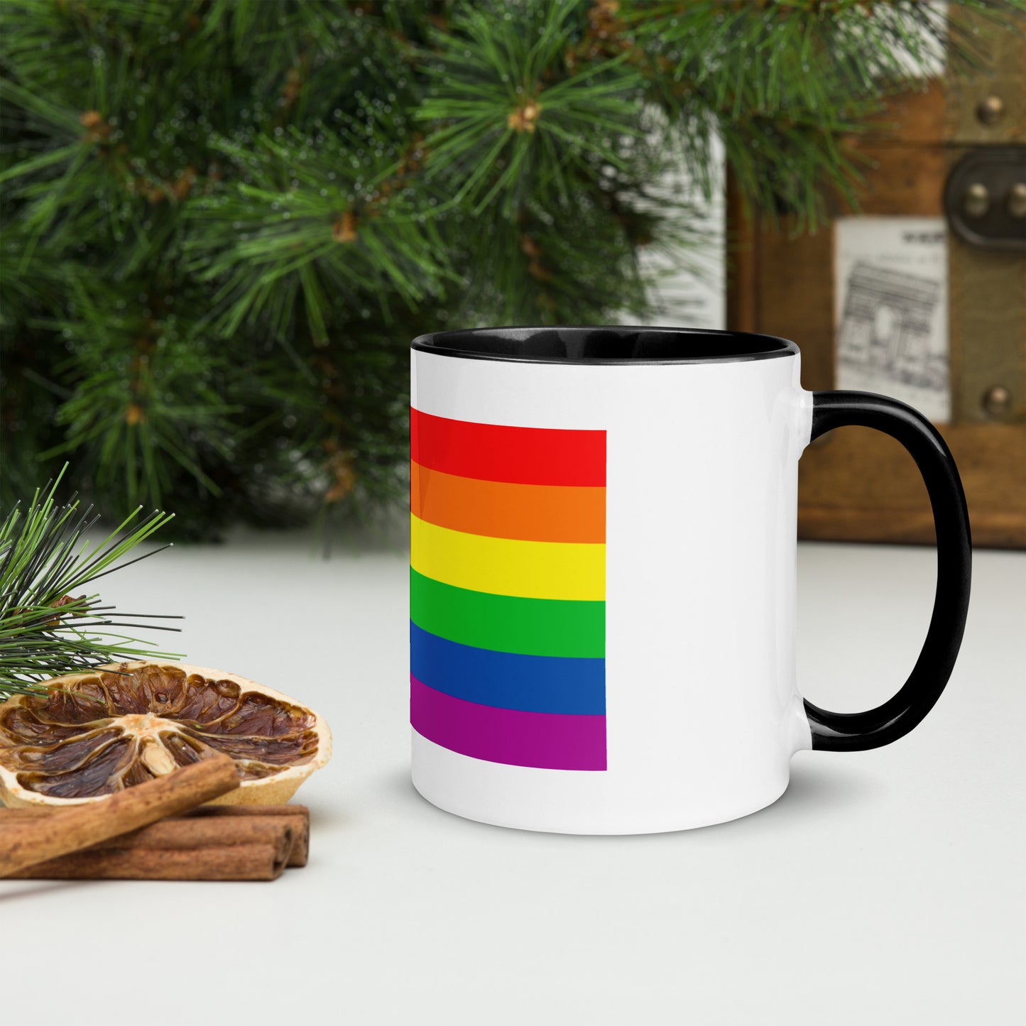 Progress Flag Mug with Color Inside