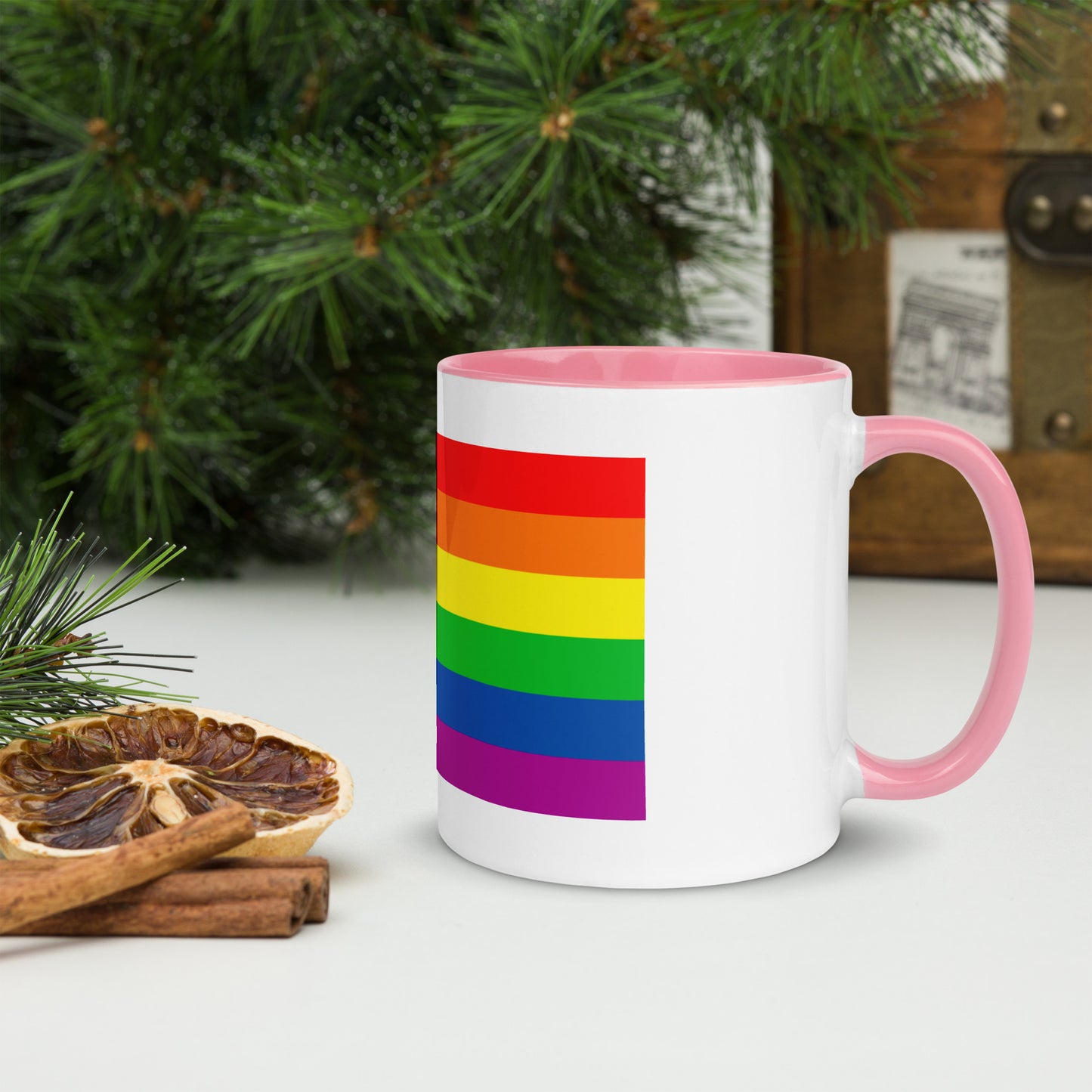 Progress Flag Mug with Color Inside